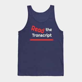 Read the Transcript - IMPEACH TRUMP NOW - with USA Flag Tank Top